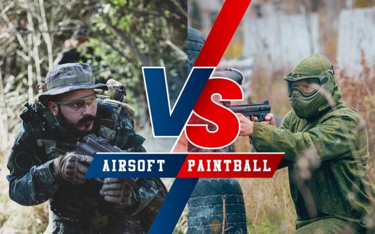 Airsoft VS Paintball